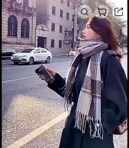 MAYSTAR Syal Korea Scarf Wool Cashmere Immitation Fashion Winter Autumn Musim Dingin Syal- 1