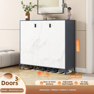 DIBIOU | Secure Entry Shoe Cabinet Storage