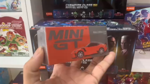 Mô Hình Xe Mini GT Nissan Z VeilSide FFZ400 Orange Tỉ Lệ 1:64