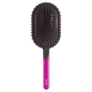 RHOS | Padded Hair Straightening Comb for Women with Scalp Massager