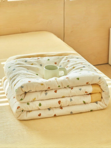 JoynCleon | Washable Cotton Summer Quilt Four-Piece Set
