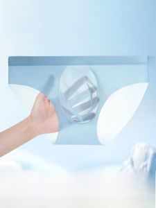 Quần lót nam MiiOW lụa băng 3D túi lớn không đường may thoáng khí