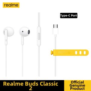 realme | Wired Inline Control Earphones Type-C 3.5mm