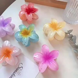 8 ซม กิ๊บติดผม ลายดอกไม้ เหมาะกับเดินชายหาด อุปกรณ์เสริม สําหรับวันหยุด