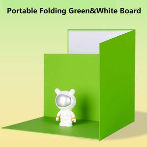 Tenwish White and Green Photography Reflecting Paper Board Folding A3 Light Reflector Diffuser Multifunctional Lightweight Backdrops