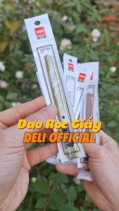 Combo 2 Dao Rọc Giấy Mini Deli 2066