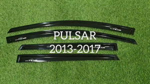 คิ้วกันสาด กันสาด กันสาดประตู คิ้ว นิสสัน Nissan Pulsar 2013 2014 2015 2016 2017 ใส่ร่วมกันได้ A