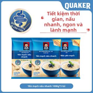Quaker | Bữa Sáng Dinh Dưỡng Bổ Sung Yến Mạch 1000g