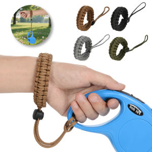 Hand Free Dog Leash Anti-Fall Wrist Strap Adjustable Wristband For Retractable Puppy Traction Rope Chihuahua Yorkie Accessories