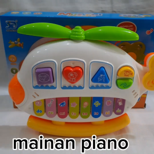 [PROMO] AA Toys Mainan MUSIK Piano Helicopter Musical - Mainan ORGAN Anak - MUSIK