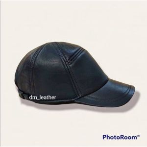 Topi baseball pria kulit model marboro