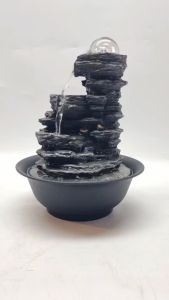 น้ำพุน้ำล้น รุ่นรหัส22077 น้ำพุน้ำล้นตั้งโต๊ะ น้ำพุ น้ำพุจำลองน้ำล้นฮวงจุ้ย น้ำพุมงคลของขวัญมงคล