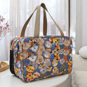 Túi Đựng Đồ Cá Nhân Oxford Fabric Dung Tích Lớn Chống Thấm Nước Cho Du Lịch Công Tác Thể Thao Phòng Tắm Túi Đựng Đồ Dùng Cá Nhân Di Động