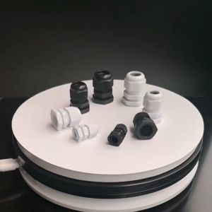 IP68 Cable Gland Nylon Connector White and Black Darron Tools