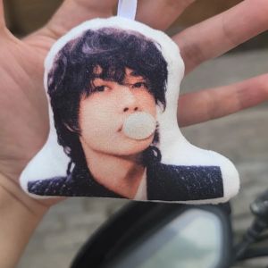 Móc Khóa DIY Nổ Bong Bóng Giải Trí Giảm Căng Thẳng Móc Khóa Hình Chú Mèo Nhồi Bông Dễ Thương Quà Tặng Cho Người Thân Yêu