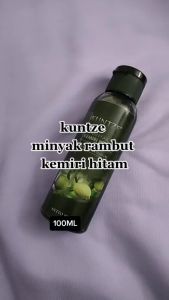 Penumbuh Rambut Botak Rontok Obat Uban Penebal MINYAK KEMIRI HITAM BPOM KUNTZE BPOM KUNTZE