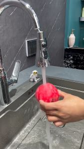 Đầu Nối Vòi Nước Bồn Rửa Chén Đa Năng Chống Bắn Tung Tóe Đầu Vòi Phun Nước 3 Chế Độ Xoay 720°Quả Loe