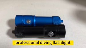 Asafee AF17D Super bright XM-L2 LED Diving Flashlight torch fishing spearfishing flashlight 1200LM underwater snorkeling Portable mini torch Waterproof