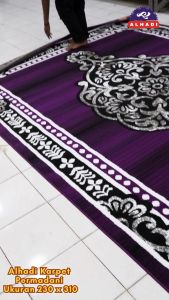Alhadi Permadani Tebal 8mm Karpet Lantai Empuk 230x310cm Shabel Mobel Modern Klasik