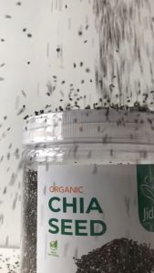 Chia Seed Organic Diet Non GMO Biji Chia Seed Jar Bpom Biji Chia Selasih Organik Medium 200gr