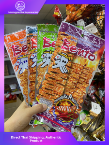711bento Super Flavor Hand Torn Instant Spicy Sweet Squid Snack 18g Thai Bento Series Seafood Dry Snack Quick Meal Ready to Eat