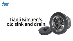 Talea Old Style Kitchen Sink Drain Basket Funnel Strainer 70mm (XJ191C011)