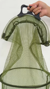 Korang Pancing Ikan Nilon/Koja Tinggi 128cm WaringLobster/ Keramba Mancing Ikan/Wadah Ikan