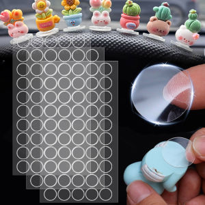 50/70ชิ้นจุดกาวใส15/20มม. ยึดมั่นไม่ตกค้างสำหรับป๊อปมาร์ทรูปปั้นกล่องทึบของเล่นขาตั้งหน้าจออะคริลิค