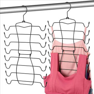 YESPERY Multiple Layer Underwear Hanger Space Saving Thick Metal Tank Tops Bra Storage Hanger