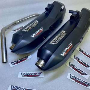 Knalpot sarteng dan sarfull VARIO 125 Led OLD original VONIC PROJECT