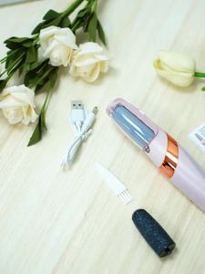 Máy Mài Gót Chân Điện Tự Động Sạc USB Màu Be Máy Chăm Sóc Móng Chân Cầm Tay Dùng Trong Gia Đình
