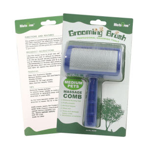 Pet Grooming Comb - Dog Hair Rake & Cat Brush Stainless Steel Needle Comb for Shedding Detangling Suitable for Dogs Cats