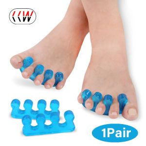 CCW 1Pair Gel Toe Separator Hammer Toe Bunion Corrector Toe Straightener Spacers Stretchers Care Tool