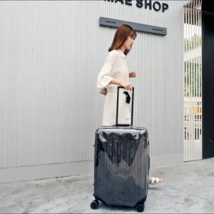 Vỏ bọc bảo về vali kéo túi bọc vali nhựa trong suốt đủ size 20 22242628 30 inch Chống thấm nước chống dầu và chống vết bẩn Cindyhome Y