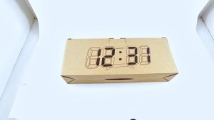 Jam Digital LED Alarm Meja Dinding Clock Taffware Hijau