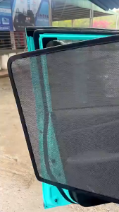 Rèm Che Nắng Theo Xe Vinfast VF5 - Bộ 4 Tấm Dính Nam Châm Vinfast Che Dày Chuẩn Form Che Nắng Tốt