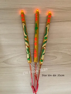 Nhang điện ba cây chung một phích nhang điện bàn thờ điện 220V