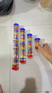 Ống nhưạ tạo tiếng mưa _ đồ chơi tạo tiếng mưa cho bé