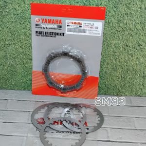 plat besi gesek + kampas kopling motor yamaha jupiter vega lama crypton fizr burhan vega r new