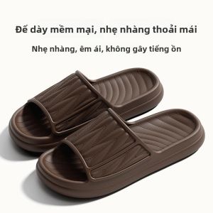 MONLEYTA | Dép đi trong nhà đế dày mềm mại chống trượt nhẹ nhẹ cho nam và nữ dùng trong nhà phòng tắm mùa hè dép đi trong nhà cho cặp đôi