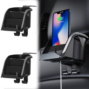 Car Seat Headrest Water Cup Holder Multifunctional Car Rear Seat Storage Rack Hanging Mount Bottle Cup Phone Holder