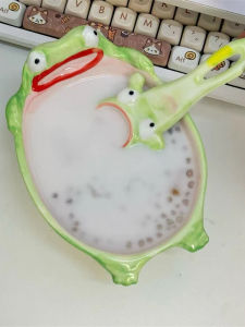 Bát Ăn Sáng Bằng Gốm Sứ Hình Toadie Khôi Quái Dễ Thương Bát Đựng Súp Bát Đựng Mì Bát Đựng Salad Bát Đựng Tráng Miệng Khay Đựng Thức Ăn