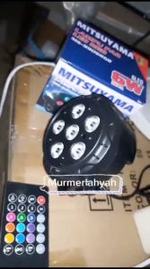 Jual LAMPU PAR LED RGB MS-9906-9912-9918RGB-9936RGB/ lampu Mitsuyama 61218 dan 36LED/ lampu DISCO cocok untuk pesta