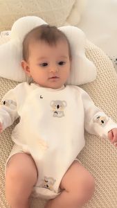 Body chip dài tay chất Cotton Mềm Mịn Thoáng Mát họa tiết gấu Koala dễ thương