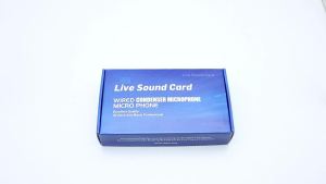 Card Âm Thanh Chuyên Nghiệp HD X60 Phiên Bản Tiếng Anh Bộ Trộn Âm Thanh Dành Cho Karaoke KTV Hát Live Phát Sóng Điều Khiển DJ Với Chất Lượng Âm Thanh HD