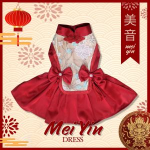 baju anjing baju kucing tipe Mei Yin Dress