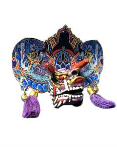 MINIATUR BARONGAN reog mainan DEVIL UNGU JAMANG NAGA BASUKIH