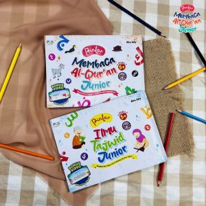 Buku Pintar Membaca Al-Quran Junior Bonus Buku Pintar Tajwid Junior (PQS)
