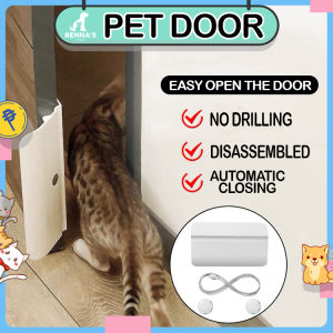 Rennas Pet Door For Dog Gate For Dog Pet Gate For Cat Gate Dog Cage For Dog Baby Safety Gate Pet