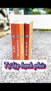 Bộ sách Tự lập hạnh phúc gồm 4 cuốn - xây dựng sức mạnh nội tại cho trẻ - lionbooks